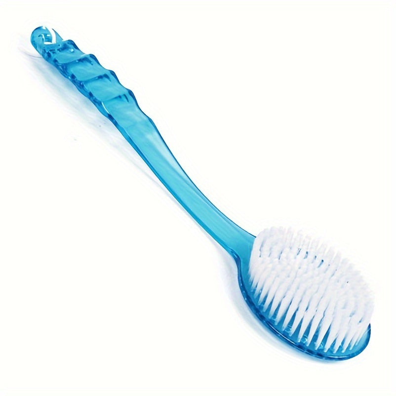 Long-Handled Shower Body Brush - Massage and Back Cleansing Brush, Essential Bathroom Accessory, No Electricity Required, No Batteries