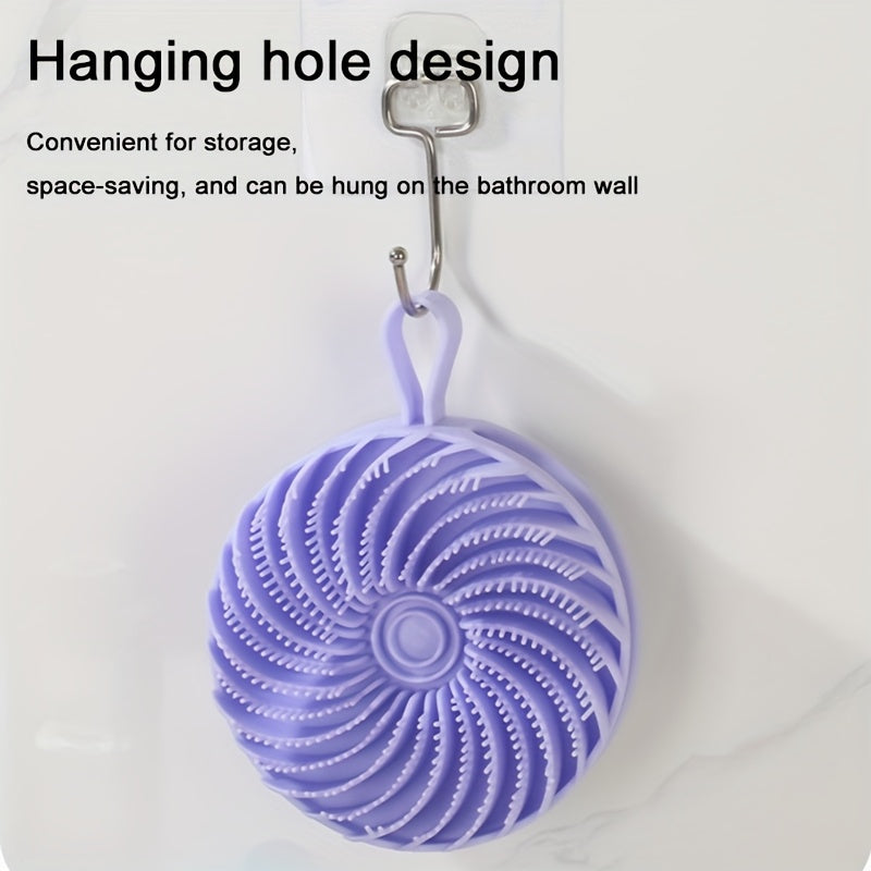 Bathroom Bath Brush, Comfortable Bathing and Shaving Magic Wand, Double-Sided Shower Head Massage Brush, Suitable for Back and Body Cleaning Brushes