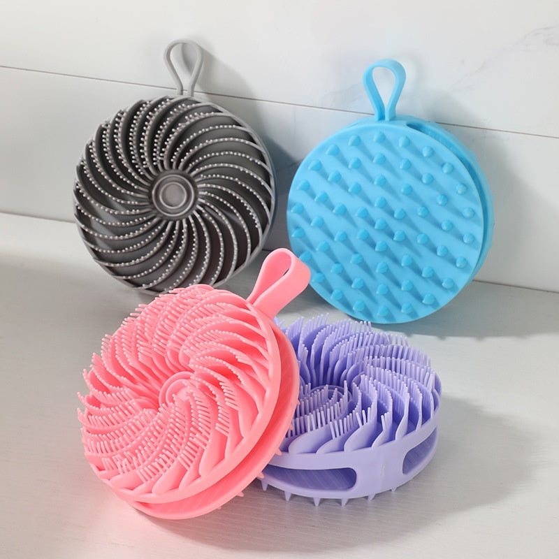 Bathroom Bath Brush, Comfortable Bathing and Shaving Magic Wand, Double-Sided Shower Head Massage Brush, Suitable for Back and Body Cleaning Brushes