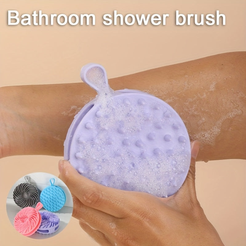 Bathroom Bath Brush, Comfortable Bathing and Shaving Magic Wand, Double-Sided Shower Head Massage Brush, Suitable for Back and Body Cleaning Brushes